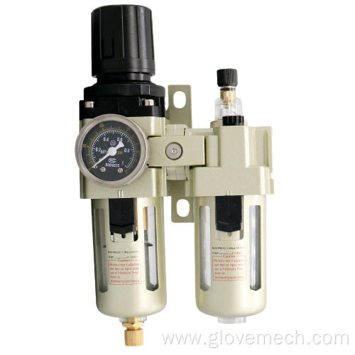 pneumatic source treatment air filter regulator lubricator